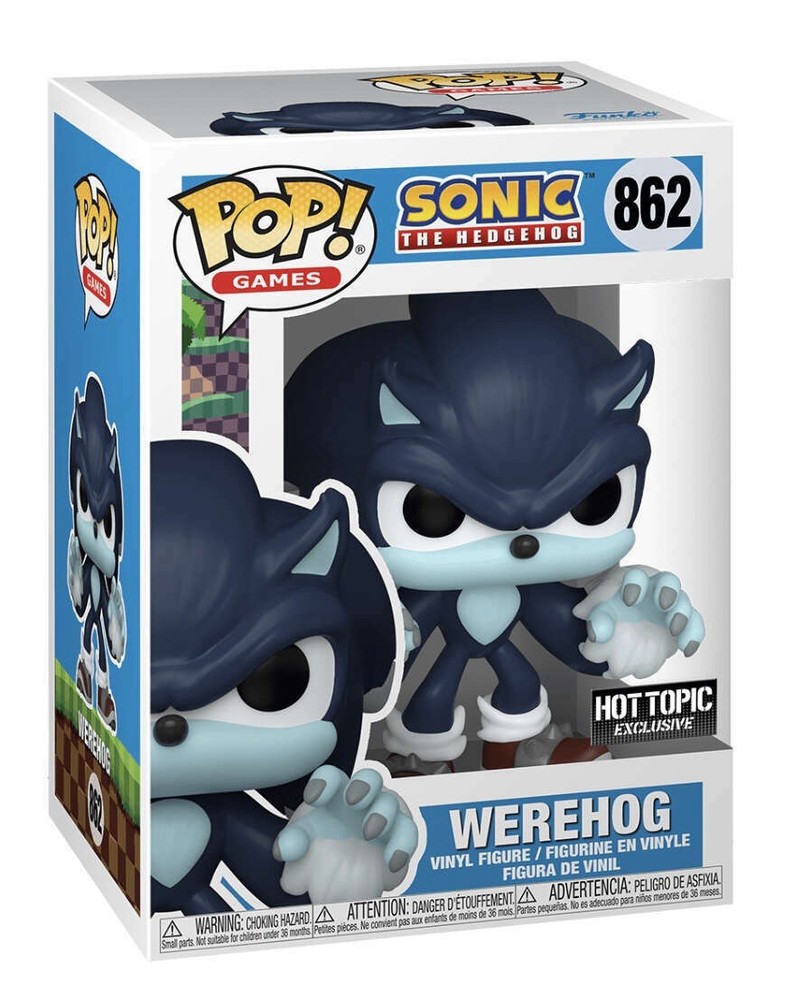 Funko Pop! Vinyl: Sonic the Hedgehog - Werehog - Hot Topic (Exclusive) #862