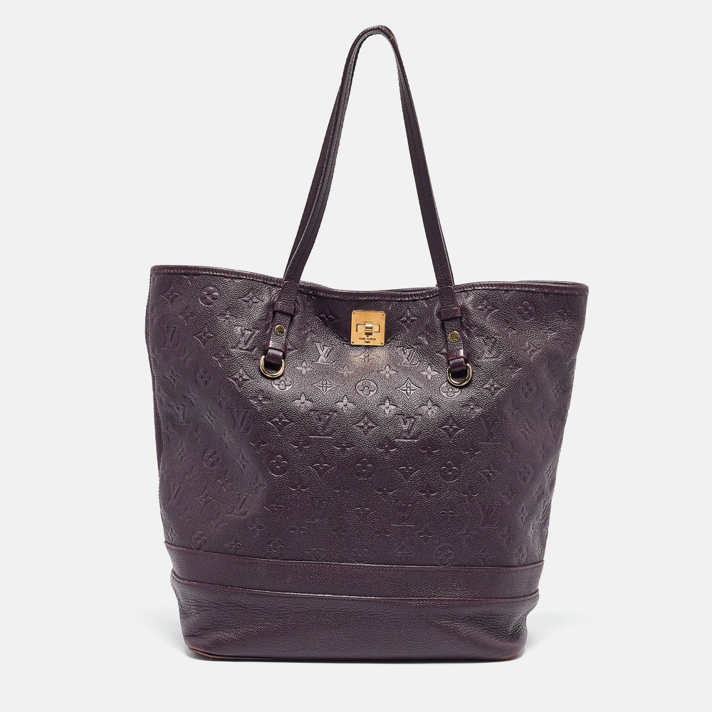 Louis Vuitton Aube Monogram Empreinte Leather Citadine GM Shoulder Bag