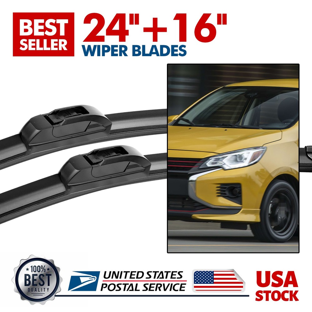 For Subaru Impreza 2008-2011 Windshield Wiper Blade Set Front 24