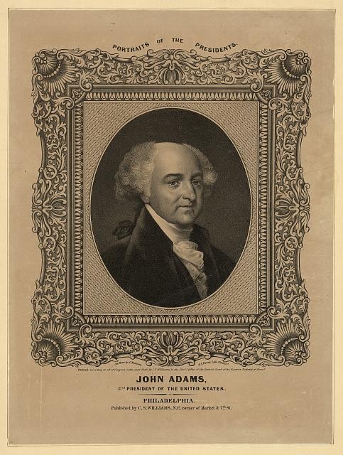 John Adams,2nd President,United States,stone,Albert Newsam,Peter S Duval,1886