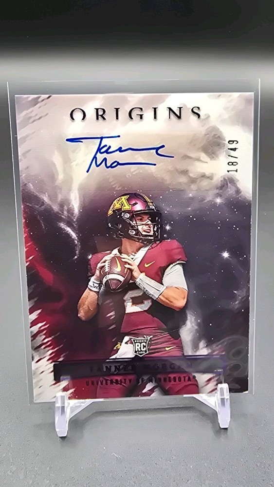 2023 Panini Chronicles Draft Picks - Origins Auto Tanner Morgan #OA-TMO /49