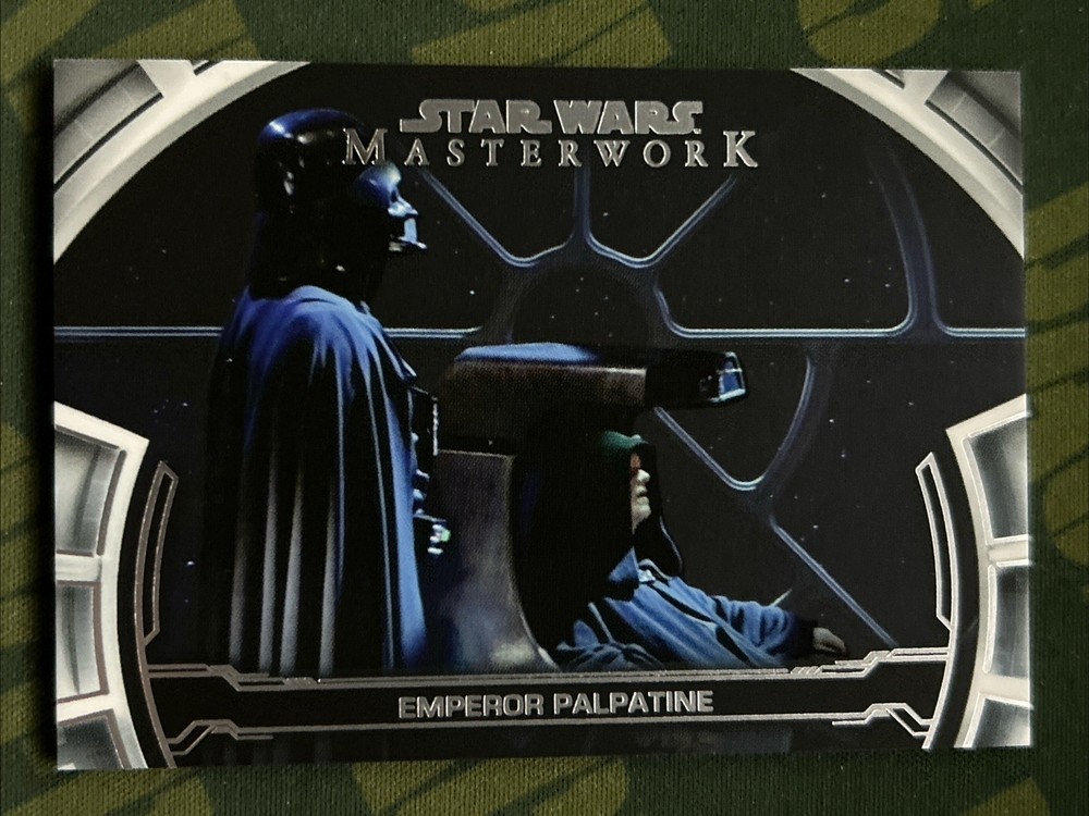 2019 Topps STAR WARS Masterwork #DM-9 Emperor Palpatine - Defining Moments