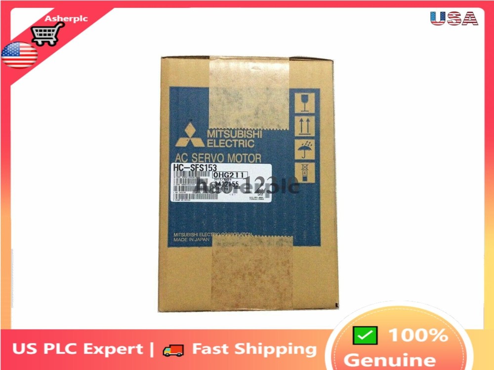 Mitsubishi HC-SFS153 Servo Motor HC-SFS153 New In Box Expedited Shipping