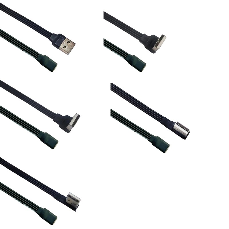 Fast and Data Syncing USB to Type C Adapter Cable for Portable Devices