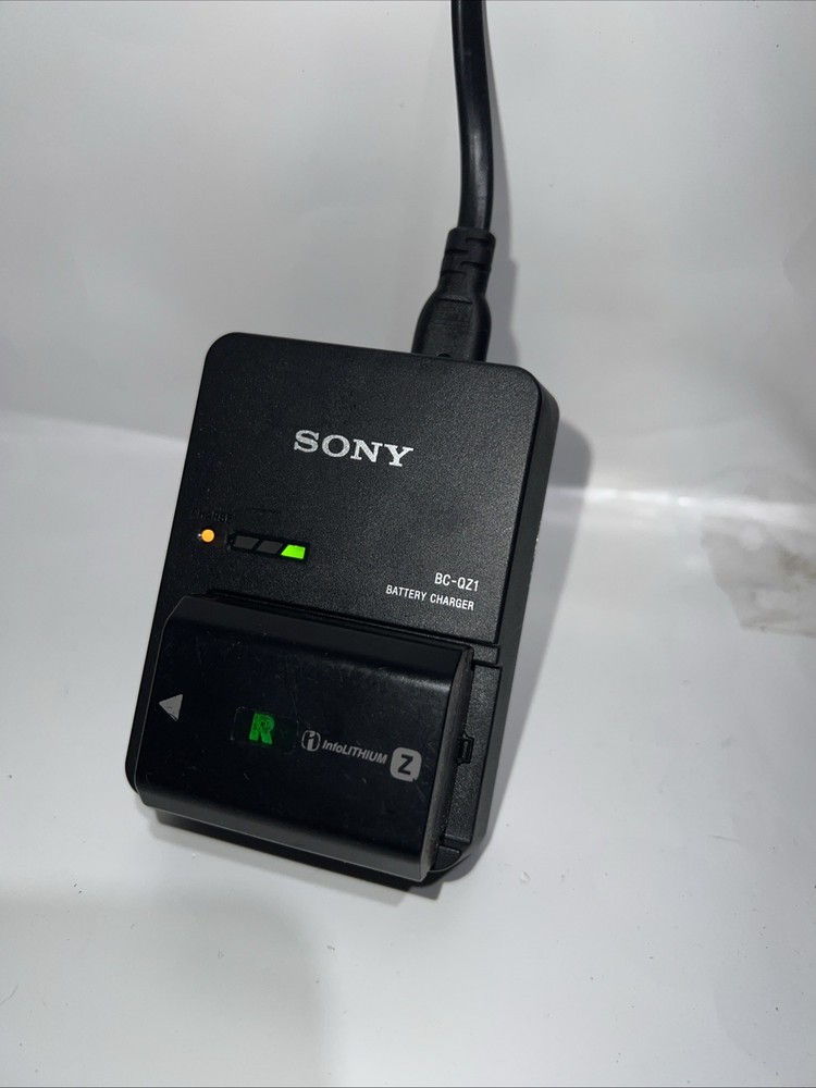 Sony BC-QZ1 Battery Charger and 1  Sony NP-FZ100 Battery