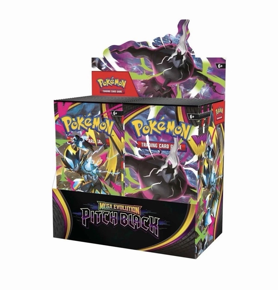 Pokémon TCG: Mega Evolution-Pitch Black Booster Display Box (36 Packs) — PRESALE