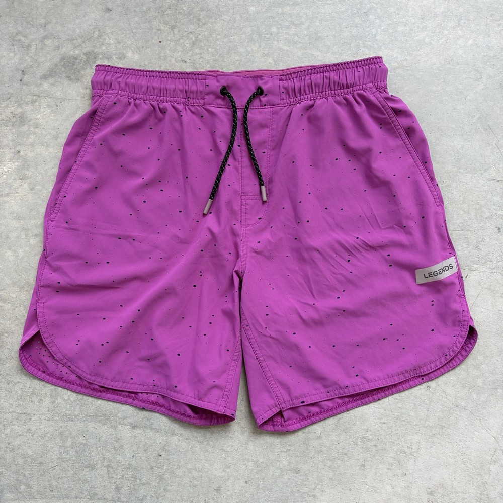 Legends Luka Shorts 7” Fuchsia Pink Linerless Athletic Performance Gym Medium