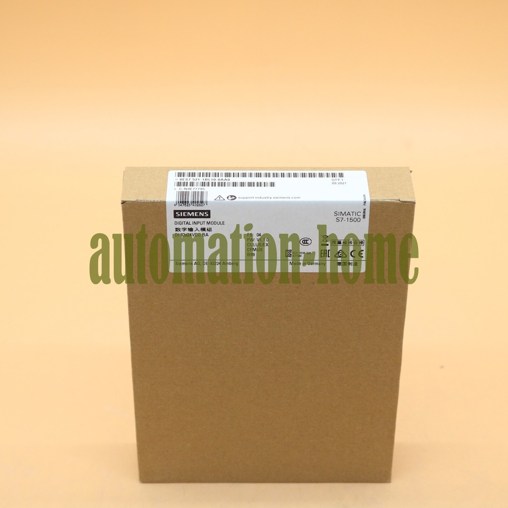 New IN BOX 6ES7521-1BL10-0AA0 Input unit module FAST SHIP #am