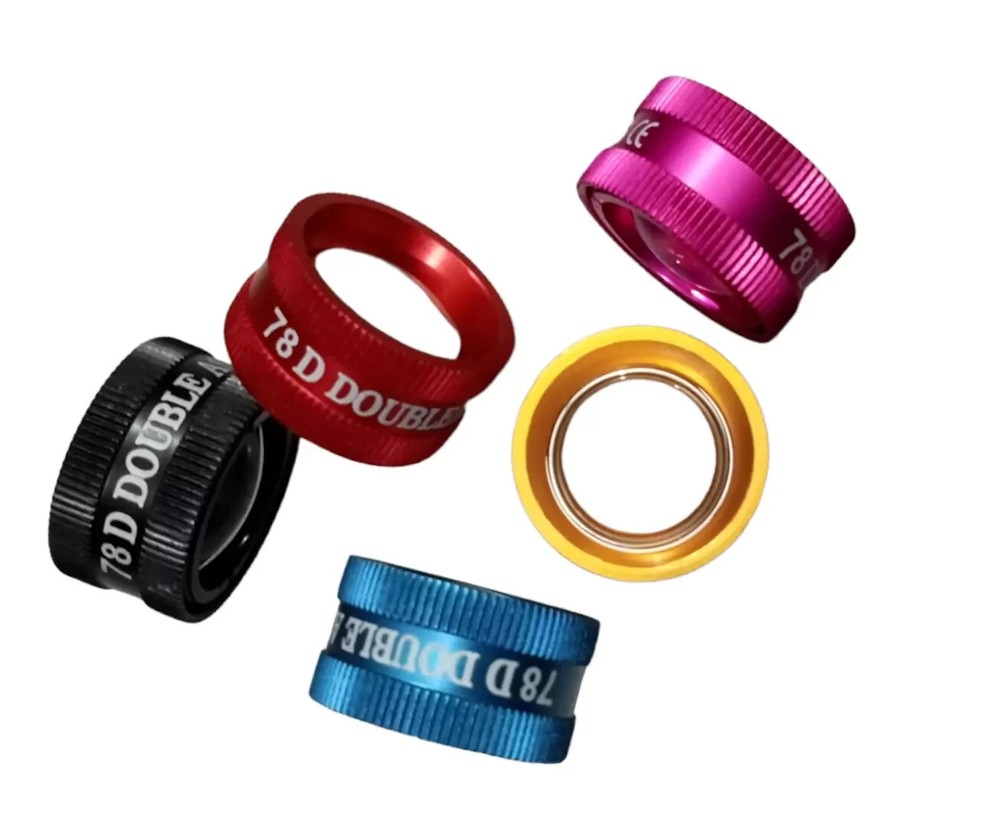 78D Diopter Lens Set with Case for Accurate Ophthalmology Diagnosis Includes Free Shipping-image