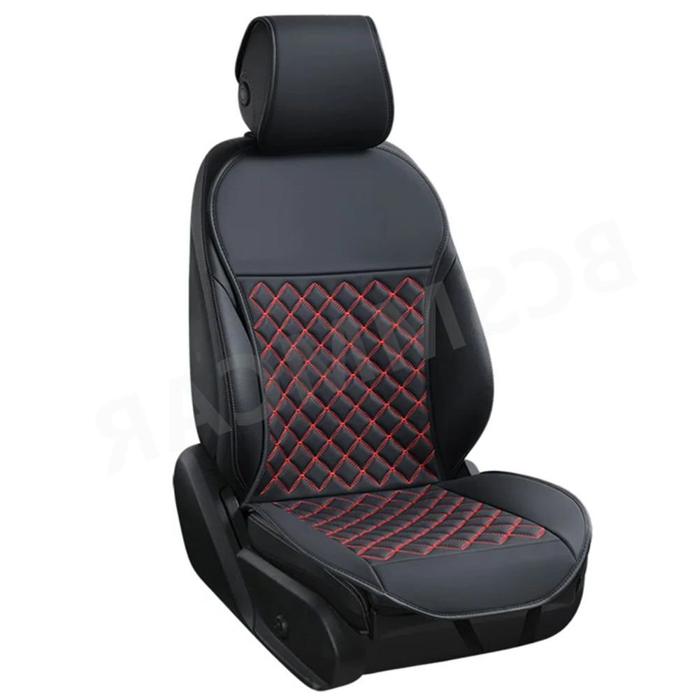 All-Season PU Leather Single Front Seat Cover Cushion for Cars