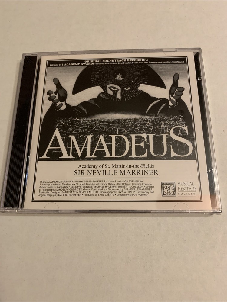 AMADEUS - SIR NEVILLE MARRINER - Academy Of St. Martin/In-The-Fields (NEW 2-CD)-image