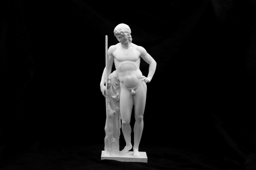 Adonis Greek Hero Statue |God of Beauty & Desire Sculpture | Size Option |