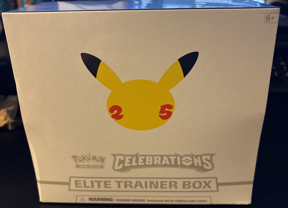 Pokémon TCG Celebrations 25th Anniversary Elite Trainer Box ETB - New/Sealed