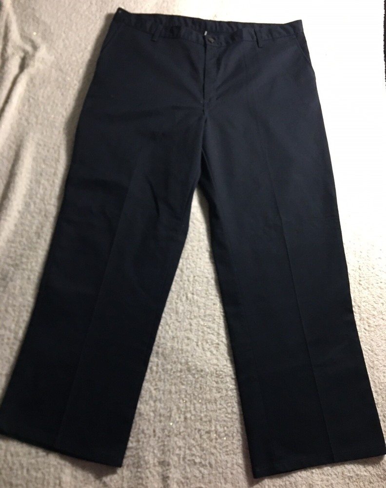 Dickies mens work pants 5 pocket navy 40W x 30L durable