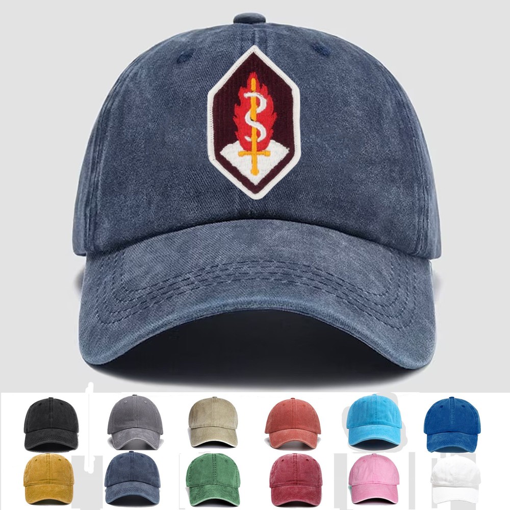Custom Embroidered Hat Military Research & Development, Veteran Cap, Trucker Hat