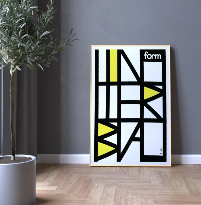 Form57, Vintage reworked magazine Swedish Cover, Nordic Art, Architecture