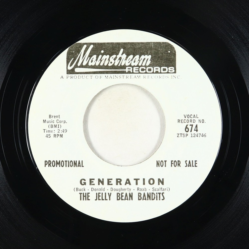 Psych 45 - Jelly Bean Bandits - Generation - Mainstream VG+