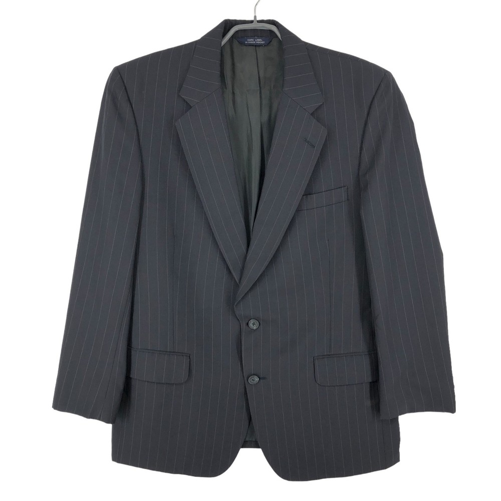 Vintage BURBERRY Men 100% Wool Blazer Jacket Size UK:40; EU:50 - M