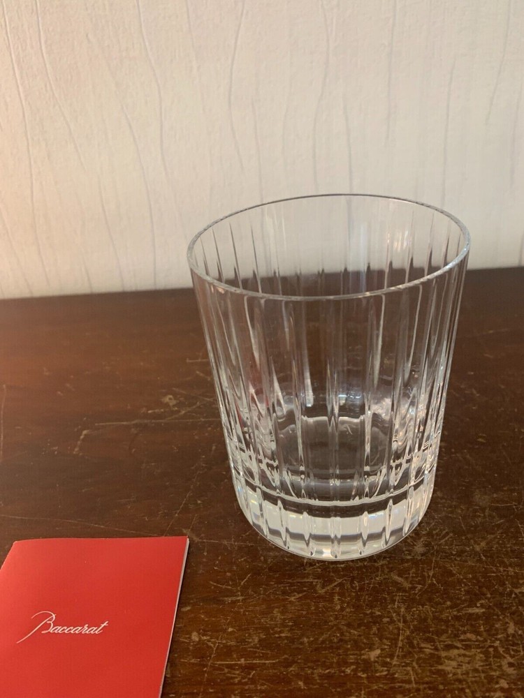 1 Whiskey Glass Model Harmony Crystal Baccarat H: 9 cm