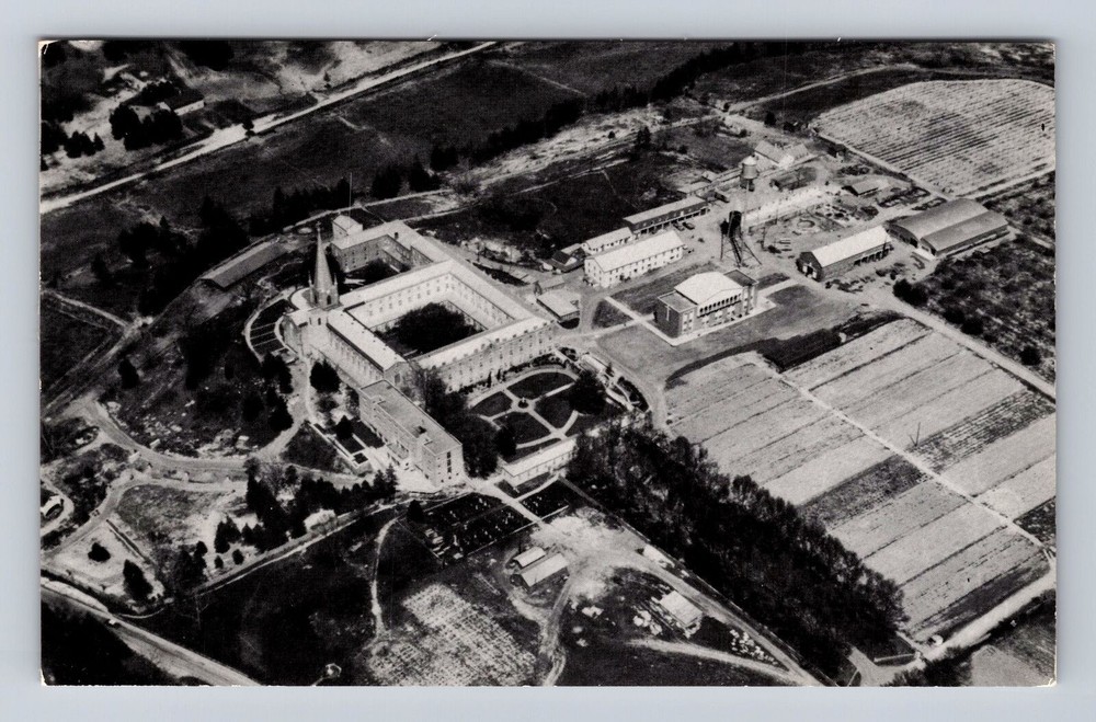 Trappist KY-Kentucky, Aerial Abbey Of Our Lady Of Gethsemani, Vintage Postcard