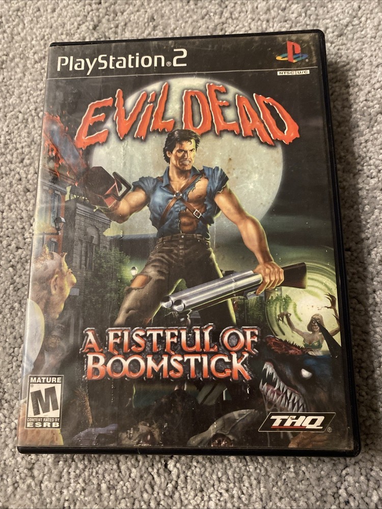 Evil Dead-Fistfull of Boomstick - Sony PlayStation 2 - See Description