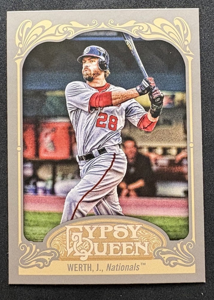 2012 Topps Gypsy Queen Jayson Werth #87 Base Washington Nationals MLB