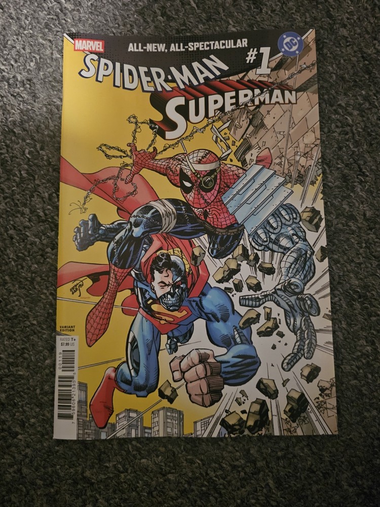Marvel/DC: Spider-Man/Superman #1 Erik Larsen Variant NM