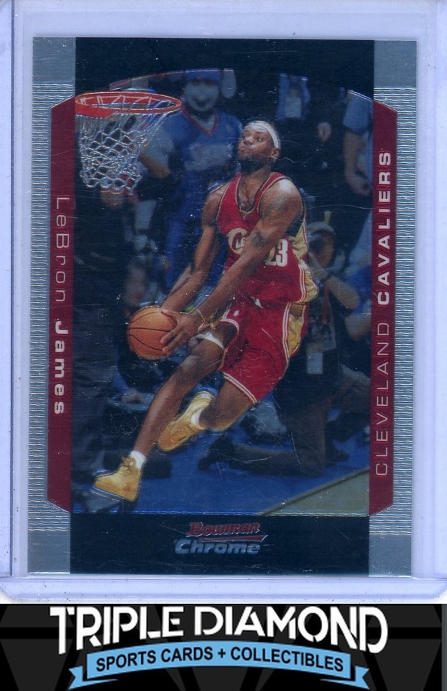 2004-05 Bowman Chrome #23 LeBron James 2nd Year Cavaliers S659
