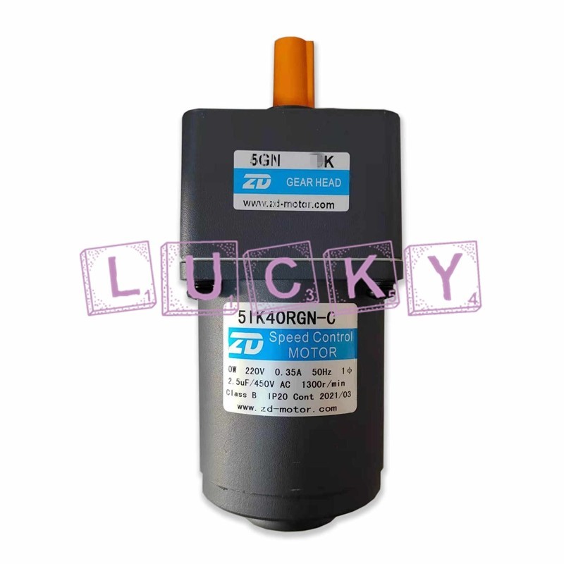 1PC NEW FOR ZD 220V Gear reducer motor 5IK40RGN-C/5GN200K