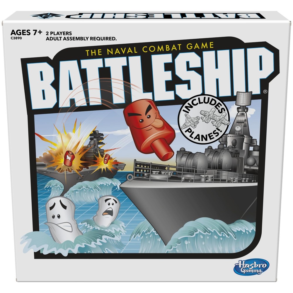 Hasbro Gaming Battleship With Planes | 2-Player Strategy Board Games For Kids |