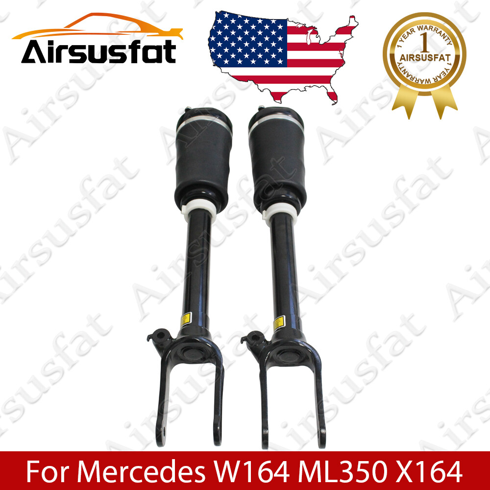 2x Fit Mercedes W164  ML350 X164 1643205813 Front Air Shock Absorbers w/o ADS US