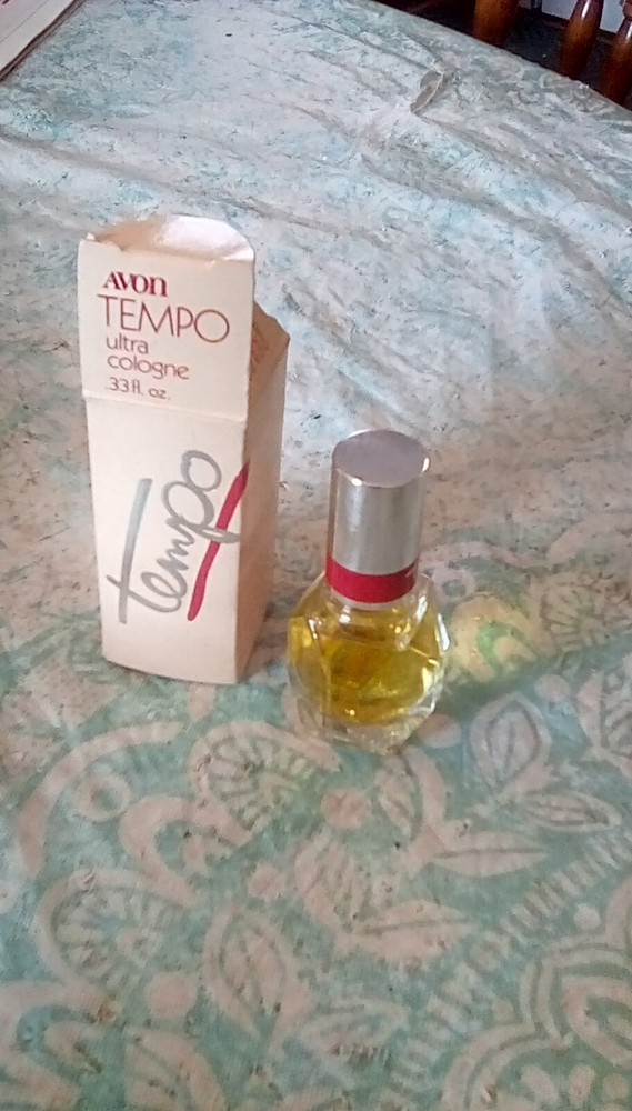 Avon TEMPO Ultra Cologne .33 fl. oz. Vintage NOS with original box