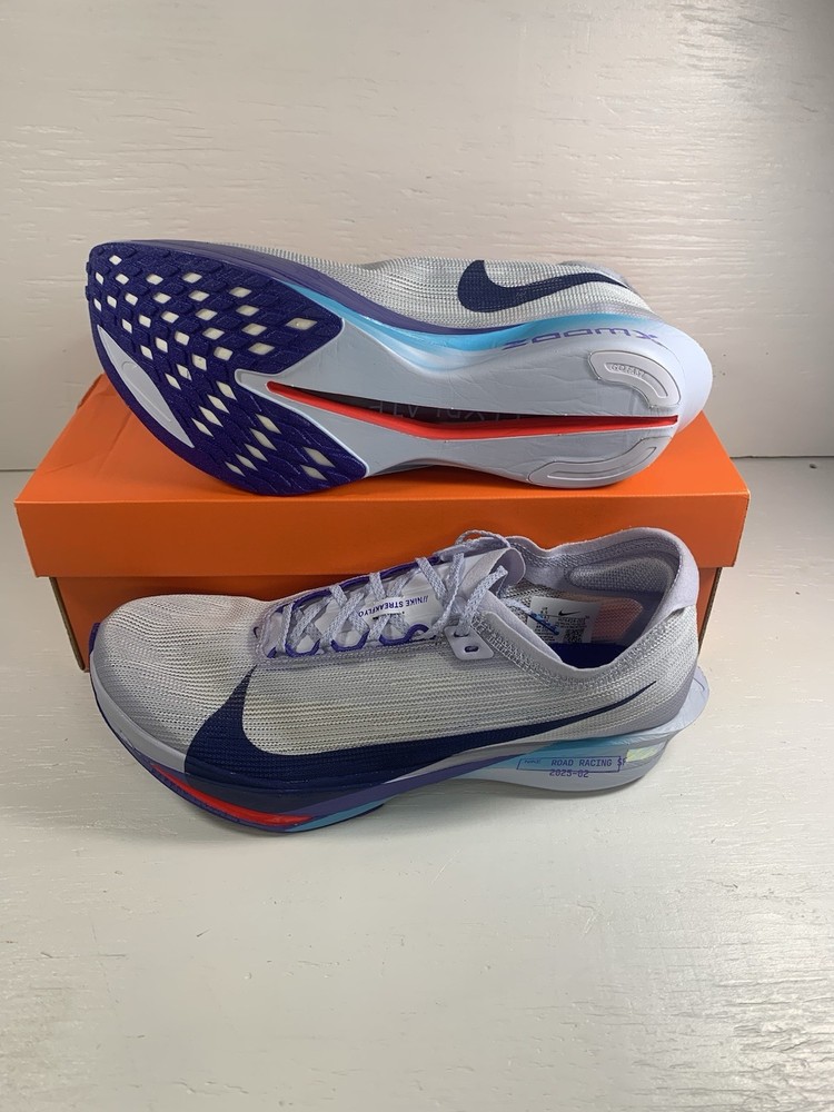 Size 12 - Nike ZoomX Streakfly 2 (Gray/Blue) Men's Running Shoes