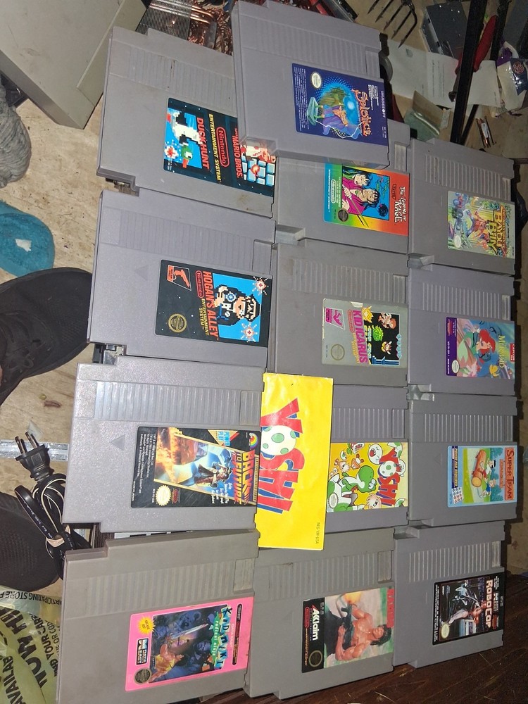 13X Nintendo Nes Game Lot All Working