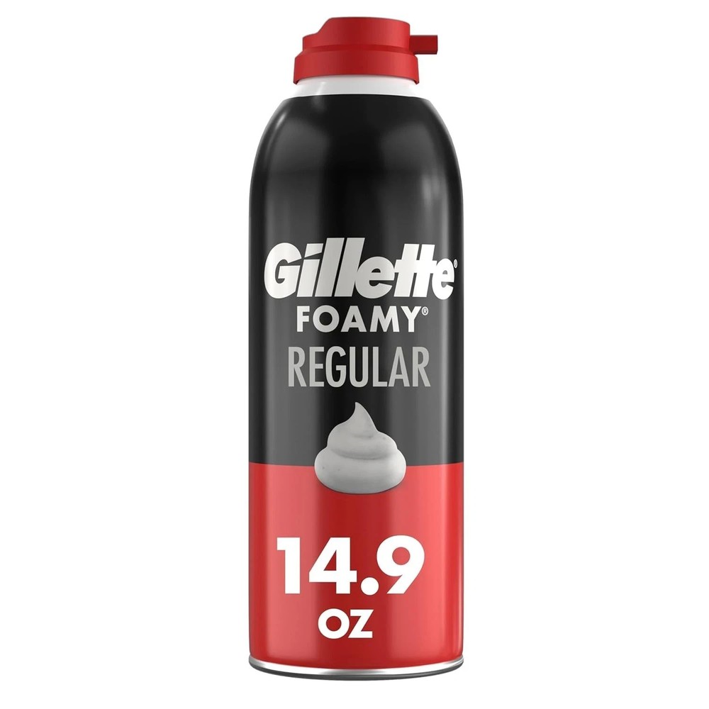 Gillette Foamy Classic Shave Foam for Men, Protection Against Shaving Irritation