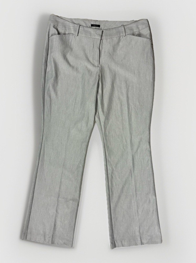Worthington Modern Fit Pants Women’s Size 14 Light Grey