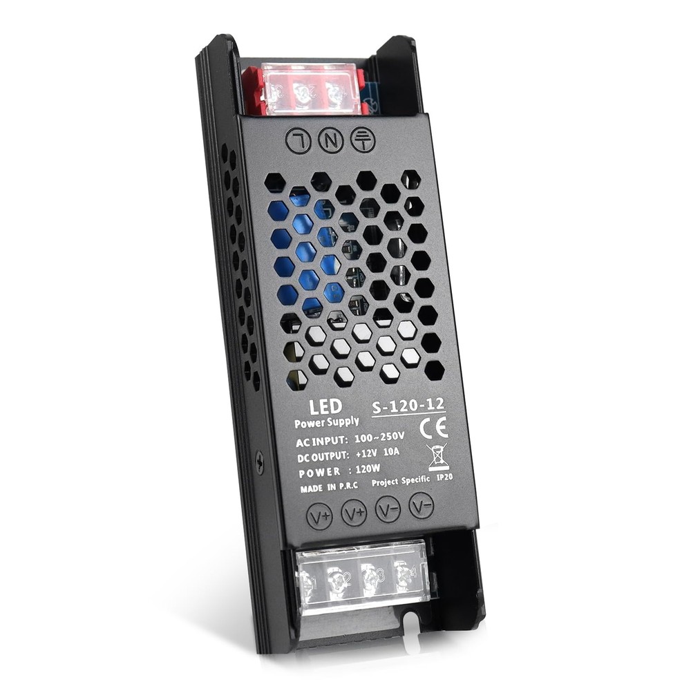 12V 10A 120W Universal Regulated Switching Power Supply 100-250V AC to 12V DC...