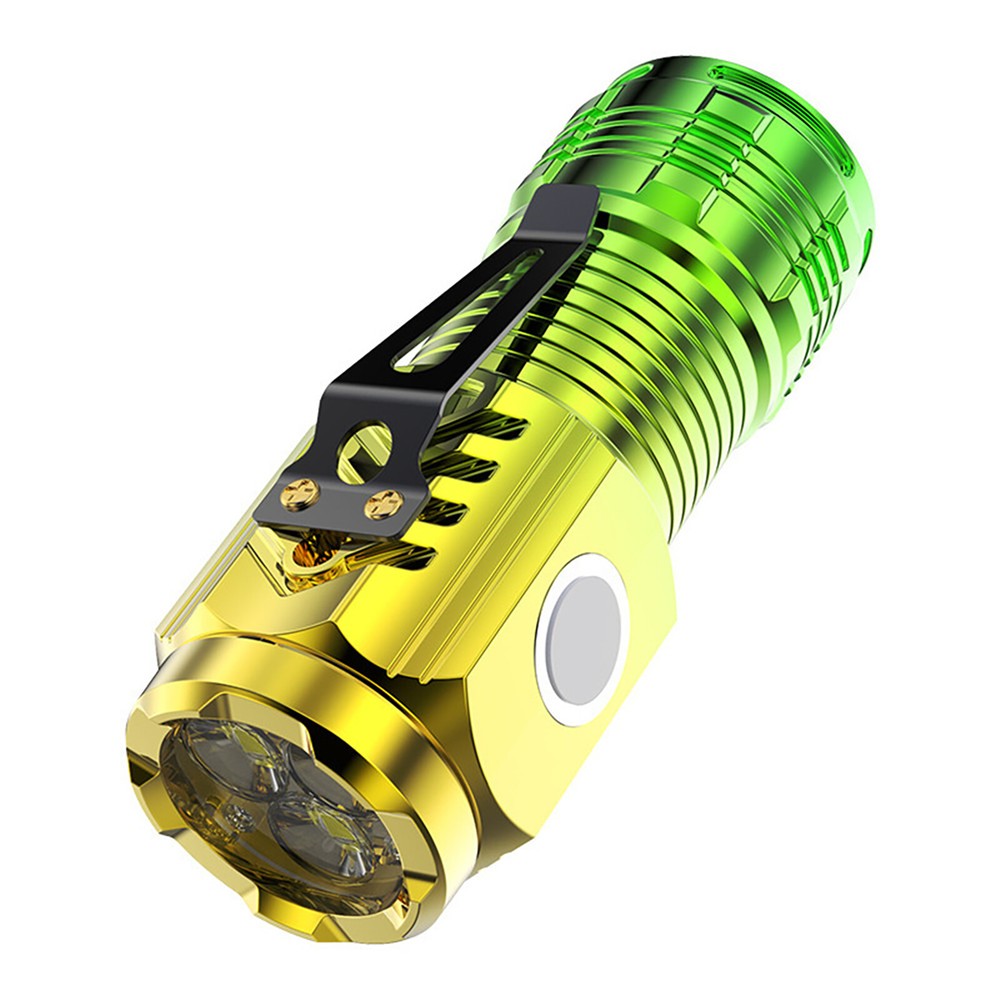 3-Eyed Monster LED Flashlight Super Bright Waterproof for Hiking
