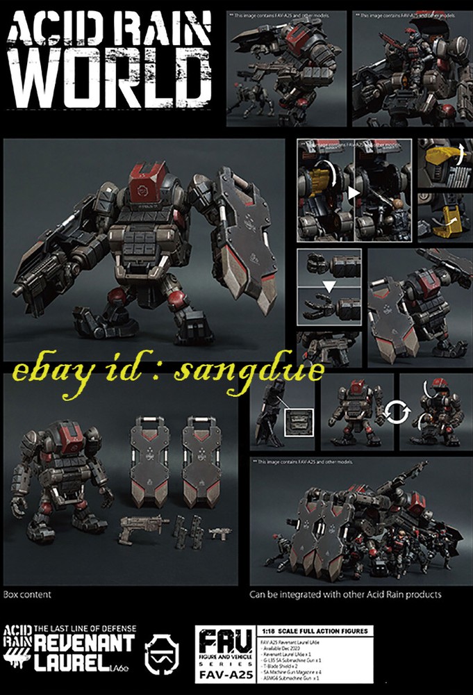 Acid Rain World 1/18 FAV-A25 THE LAST LINE OF DEFENSE REVENRNT LAUREL LA6e-image
