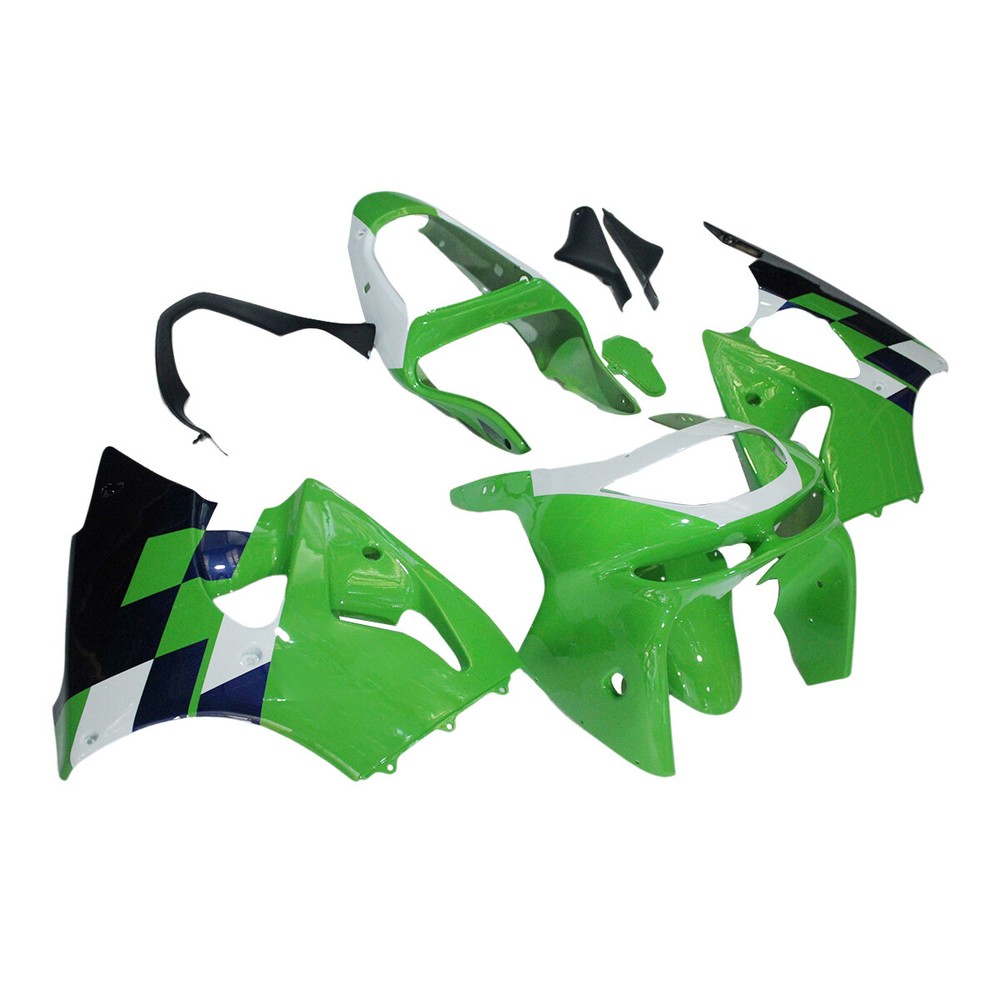 Green Bodywork for Kawasaki ZX6R 1998 1999 Ninja ZX-6R 636 98 99 Motor Fairings