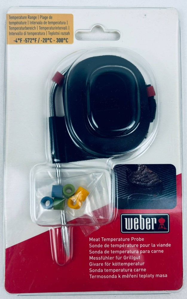 Weber iGrill Thermometer Pro Temperature Probe Grill Cooking #7211