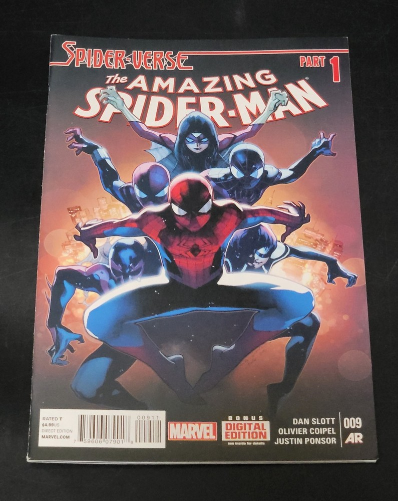The Amazing Spider-Man (2014) #9 Spider-Verse Part 1 Dan Slott Writer NM-