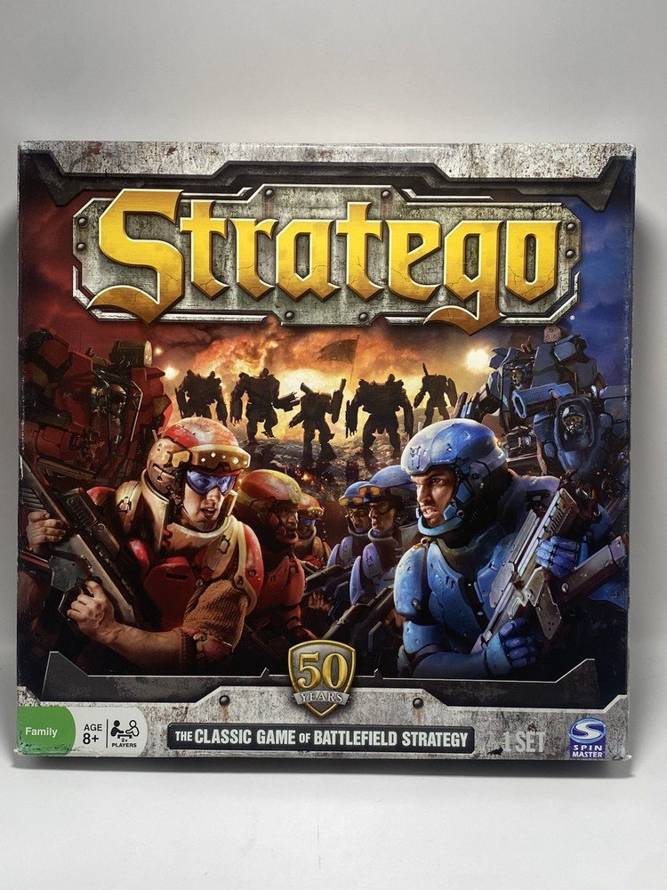 Stratego Classic Battlefield Strategy Board Game 2011 Edition 50th Anniversary