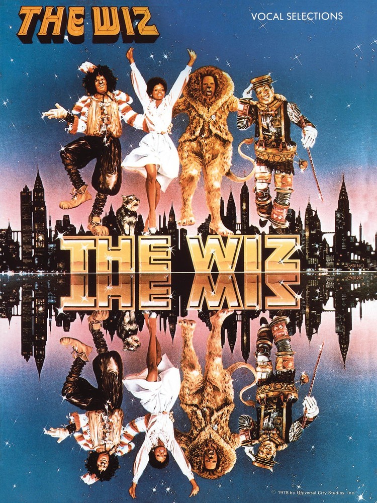 The Wiz Movie Musical Piano Vocal Sheet Music Guitar Chords Lyrics 16 Songs Book