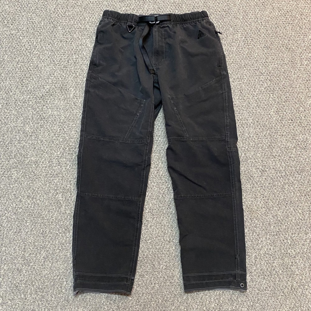 Nike ACG Mens Fly Ease Trail Pants Size Large Dri-FIT ADV Black / Gray