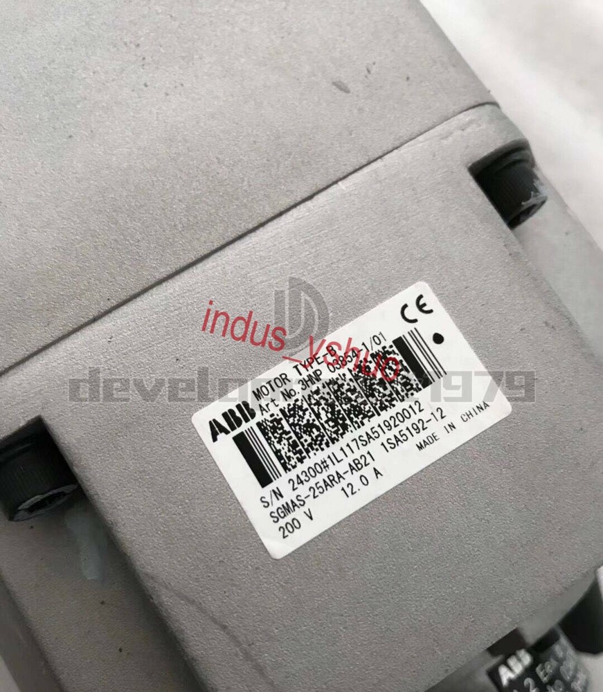 ONE Used ABB Yaskawa Servo Motor 3HNP 03854-1/01 SGMAS-25ARA-AB21