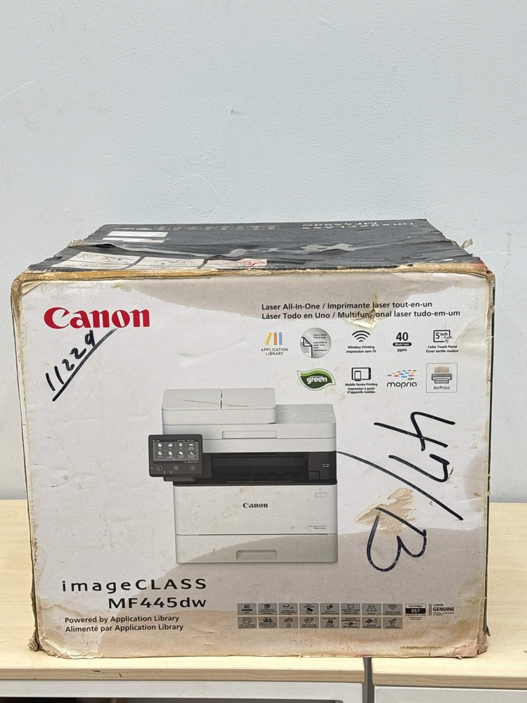 Canon imageCLASS MF445dw Black All-in-One Printer New In Box