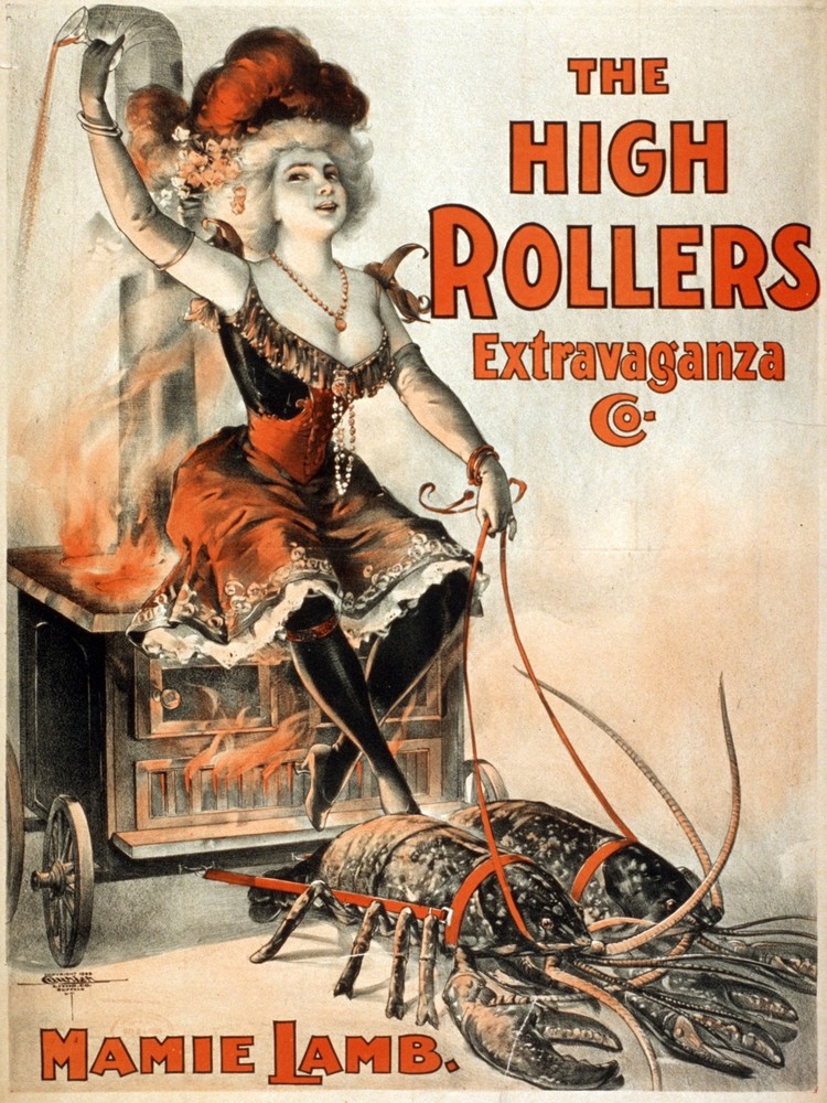 7938.Decoration Poster.Home Room wall fashion art design.High Rollers lobsters