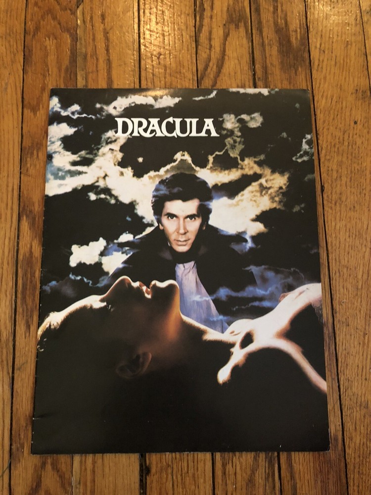 Dracula Movie Souvenir Program Pamphlet Frank Langella Laurence Olivier 1979