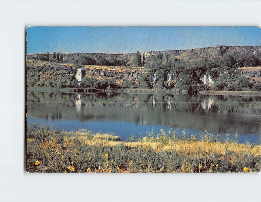 Postcard Thousand Springs Hagerman Valley Idaho USA
